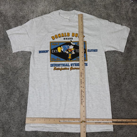 Vintage Donald Duck Shirt Mens Small USA Short Sleeve Tee Disney Deadstock New - Picture 4 of 8